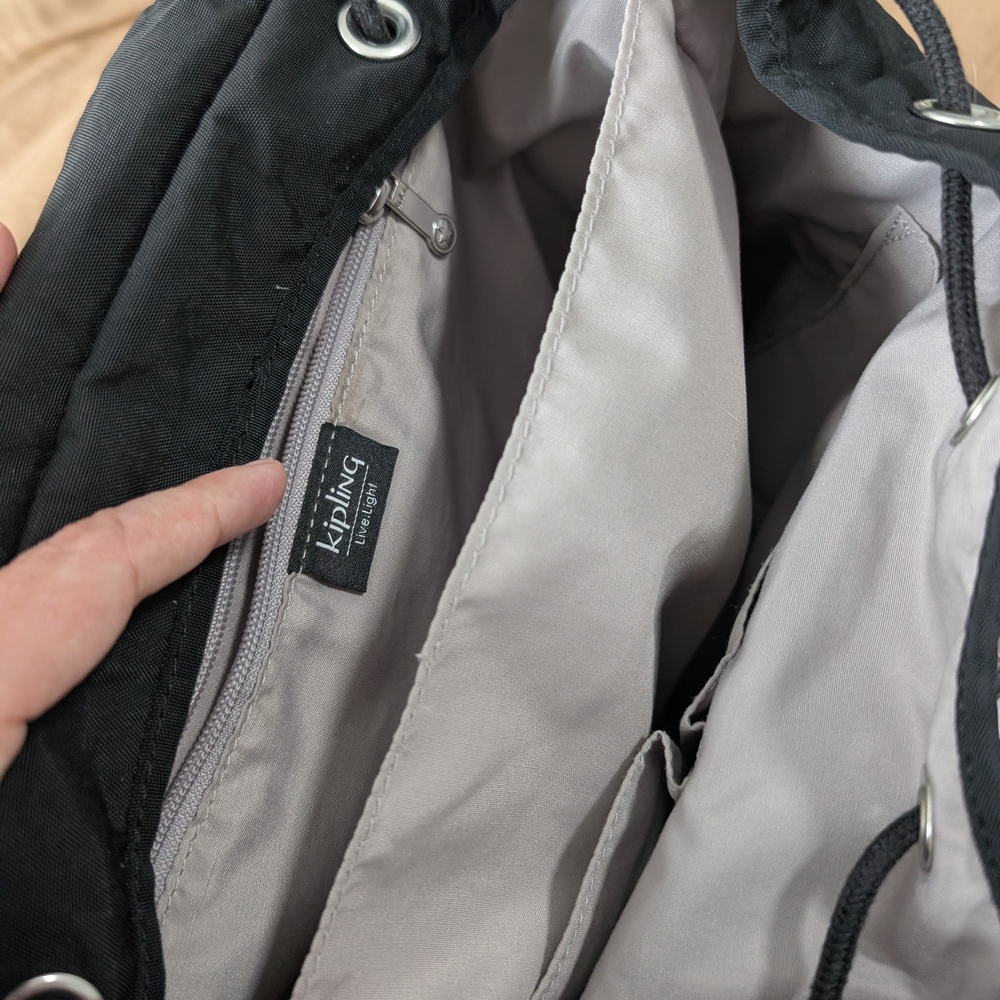 Kipling Black Backpack - image 10
